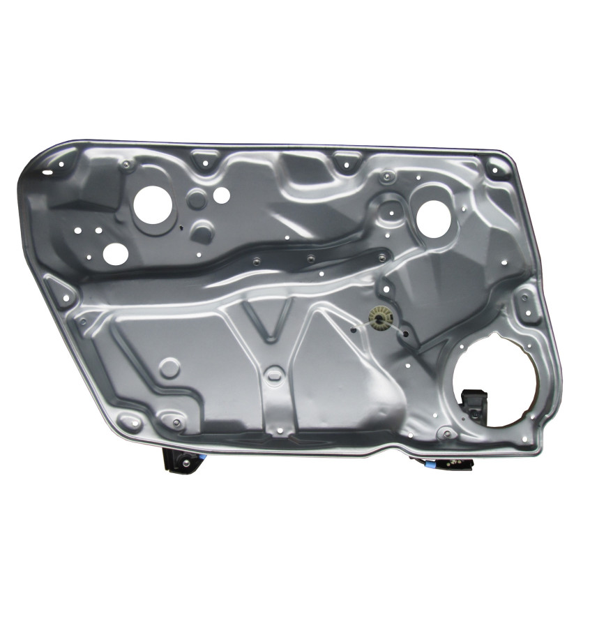 Podnośnik szyby lewy przód elektryczny 4 drzwi WRC 3B1837461 z blachą.