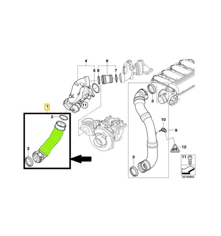 Przewód turbiny WRC 5700028