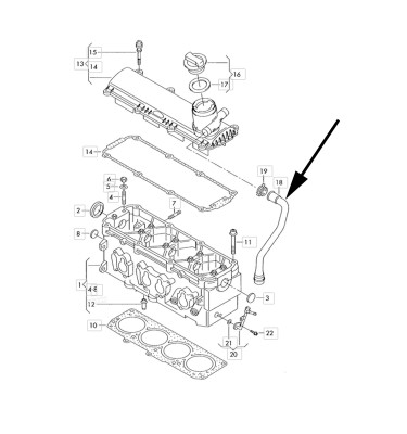Przewód turbiny WRC 5700029