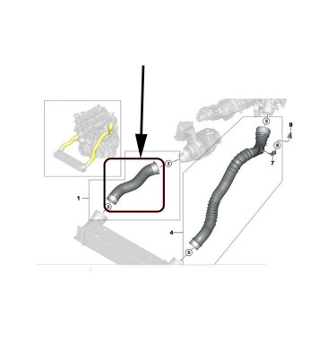 Przewód turbiny WRC 5700025