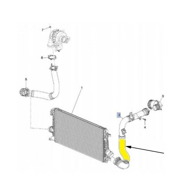 Przewód turbiny WRC 5700013