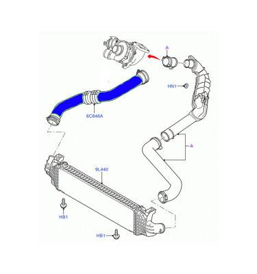 Przewód turbiny WRC 5700012