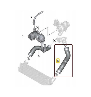 Przewód turbiny WRC 5700027
