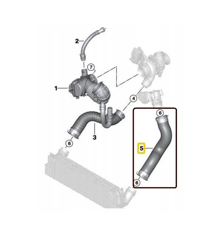 Przewód turbiny WRC 5700027