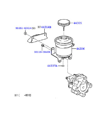 Power steering pump WRC 4904090