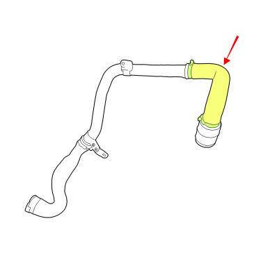 Turbo / intercooler hose WRC 5700005