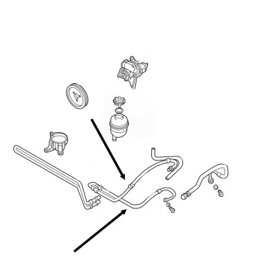 Przewód układu wspomagania WRC 5720023