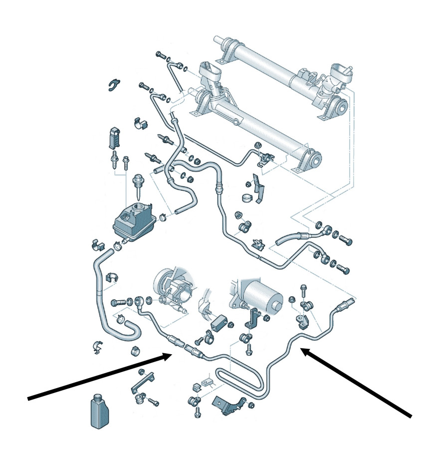 Przewód układu wspomagania WRC 5720019