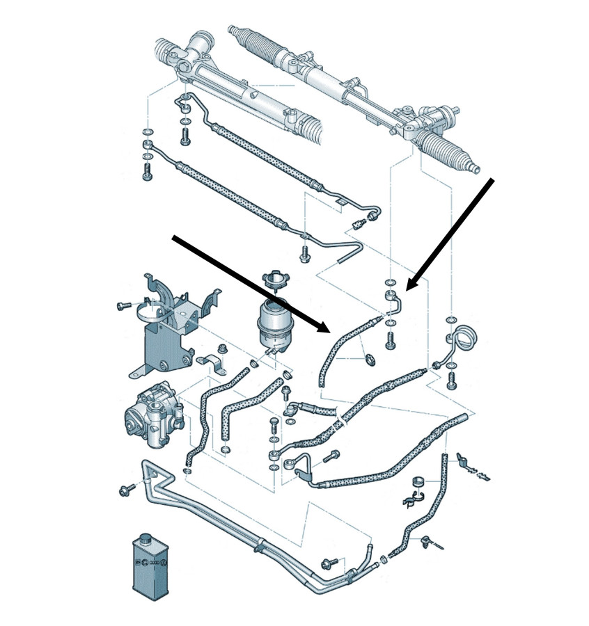 Przewód układu wspomagania WRC 5720026