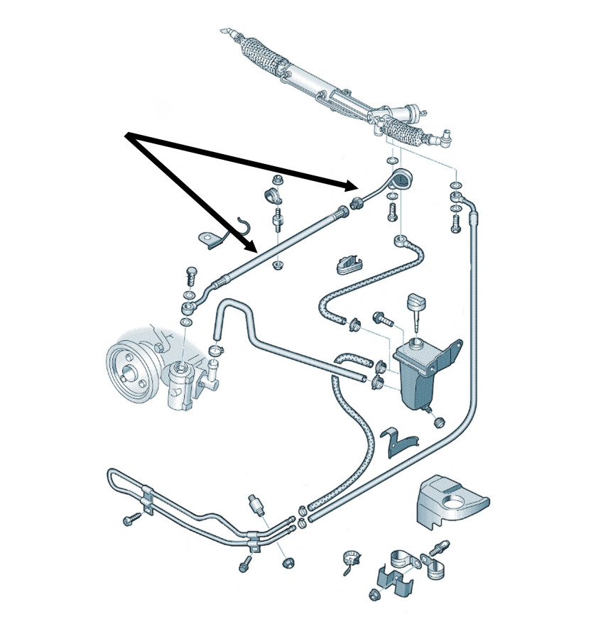 Przewód układu wspomagania WRC 5720032