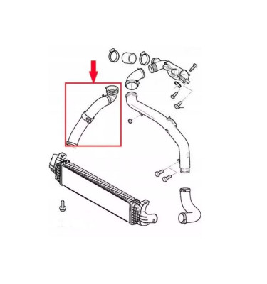 Turbo / intercooler hose WRC 5700030