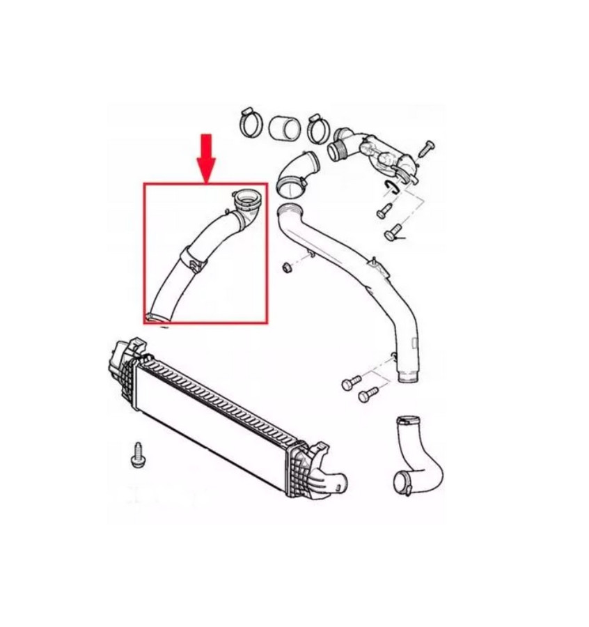 Turbo / intercooler hose WRC 5700030
