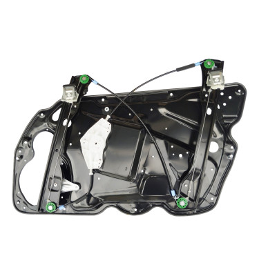 Podnośnik szyby lewy przód elektryczny WRC 65BL095 z blachą