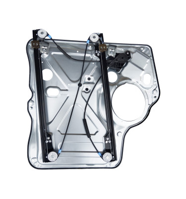 Podnośnik szyby prawy przód elektryczny WRC 65BL100 z blachą