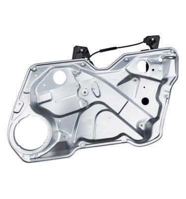 Podnośnik szyby prawy przód elektryczny 4 drzwi WRC 65BL102 z blachą