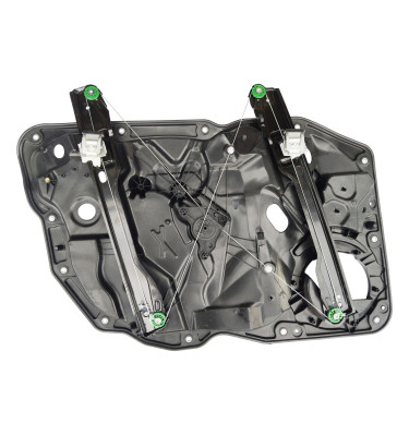 Podnośnik szyby prawy przód elektryczny WRC 65BL104 z blachą