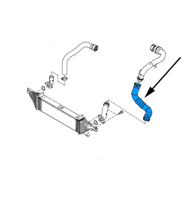 Przewód intercoolera WRC 5700045