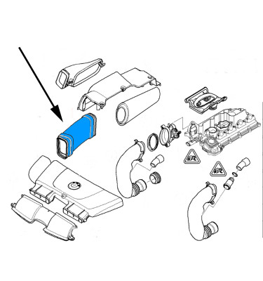 Przewód powietrza WRC 5700061