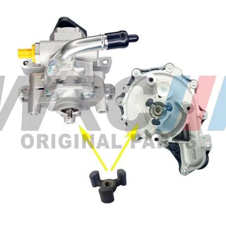 Łącznik pompy wspomagania z pompą wody WRC 4930003