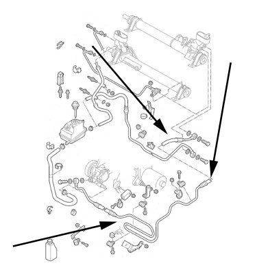Przewód układu wspomagania WRC 5720043